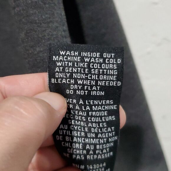 Bagatelle Faux Leather Long Duster Vest in Dark Navy Blue Size S - Picture 10 of 10